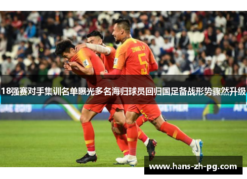 18强赛对手集训名单曝光多名海归球员回归国足备战形势骤然升级